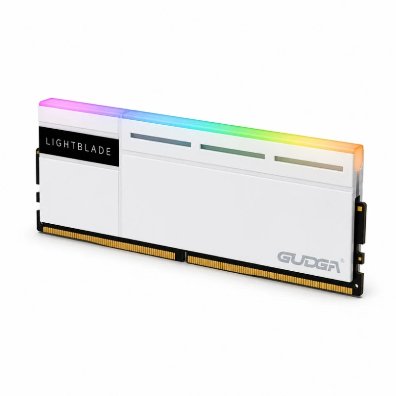 DDR5 RGB UDIMM RAM Ei-ECC-jäähdytyslevyn työpöytämuistimoduuli