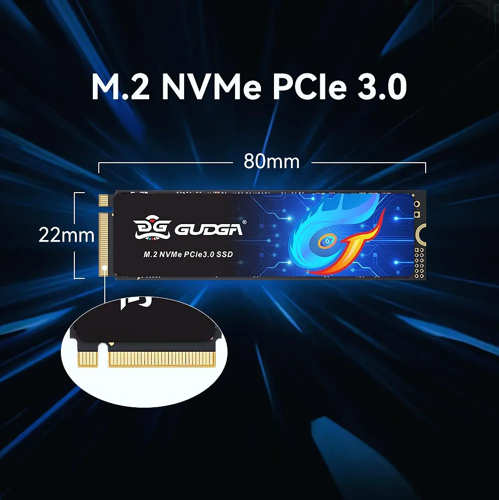 M.2 2280 NVMe PCIE3.0X4 Hard Disk Drive Internal SSD